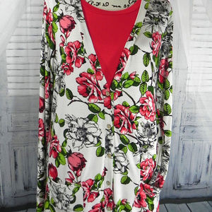 Favorite Cardi Stone Sketch Floral, cardigan